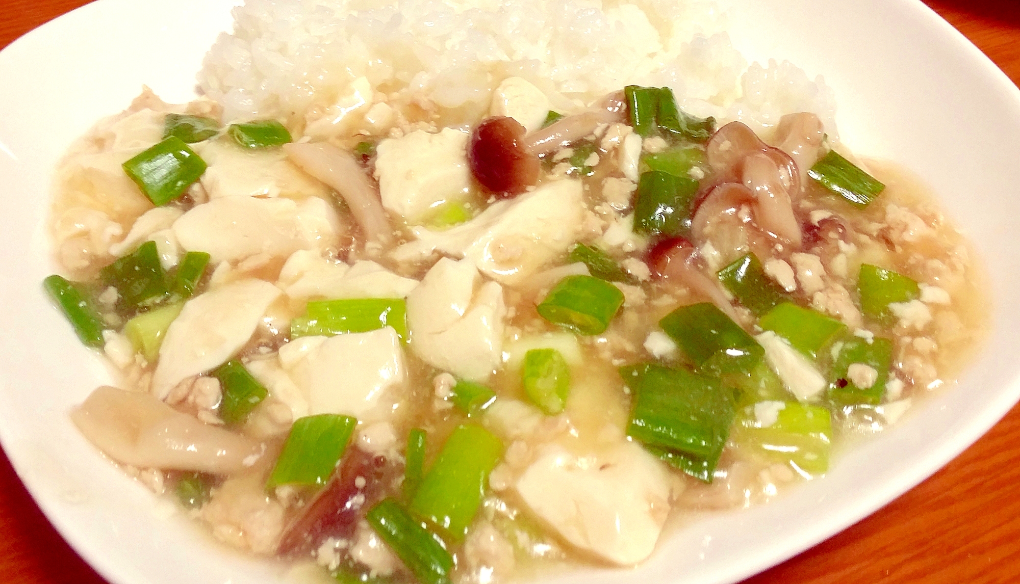 面倒くさい時に！辛くない☆パパッと作れる麻婆豆腐♪