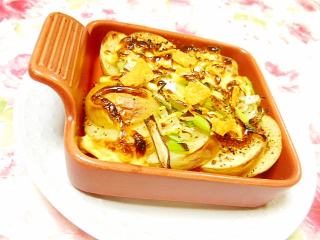 ❤馬鈴薯お葱のマヨスパイス・ドリトス・グリル焼き❤