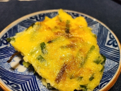 じゃが芋のとちもちチヂミ！小麦粉不使用♪