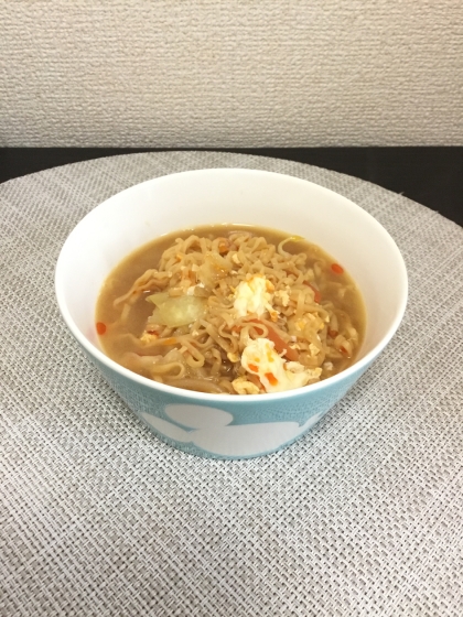 インスタントラーメンで簡単スーラーターメン♪