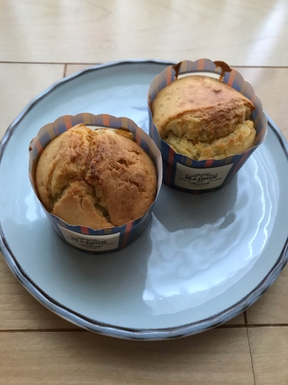 ホットケーキミックスで さつまいものカップケーキ レシピ 作り方 By 手作り大好き さくら 楽天レシピ