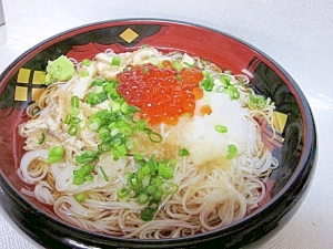 冬には冬の♪　温ったか「きつねそうめん」