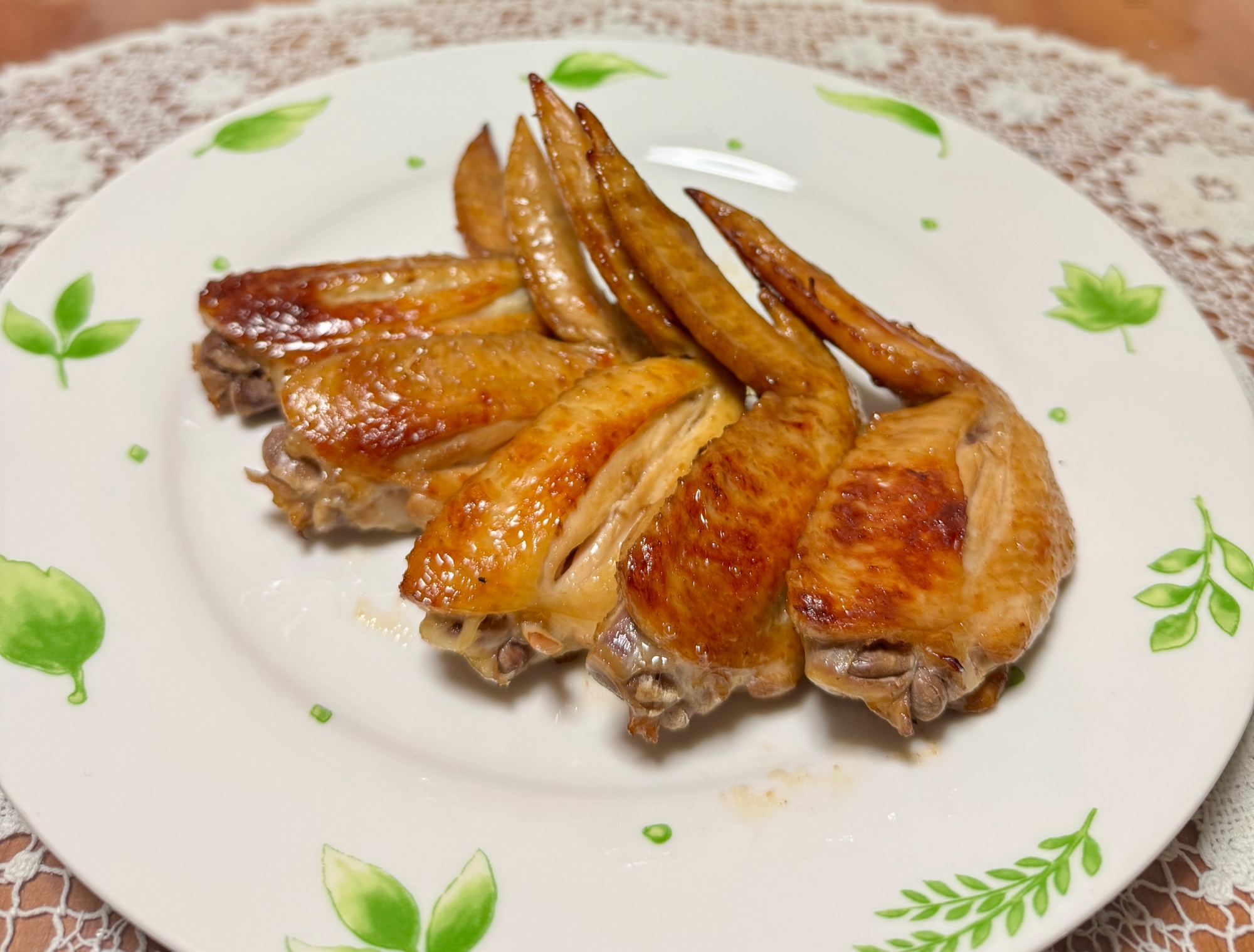 ブライニング済みの手羽先で!和風☆ローストチキン