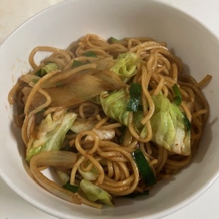 肉なし焼きそば