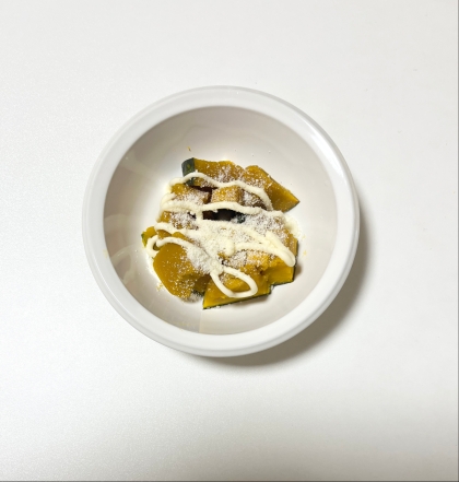 南瓜とカッテージチーズのサラダ
