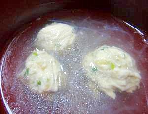 鶏団子と春雨☆シンプルなスープ