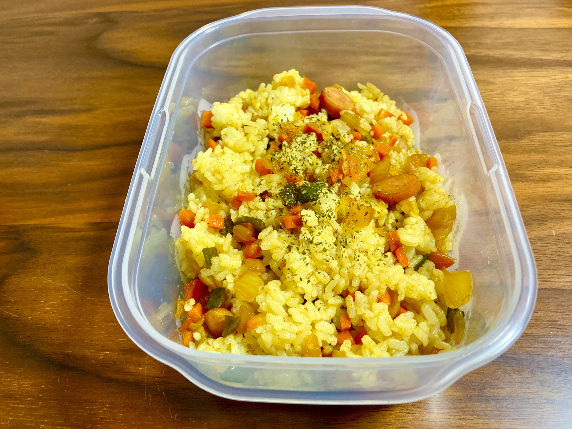 ランチやお弁当に♪カレー炒飯