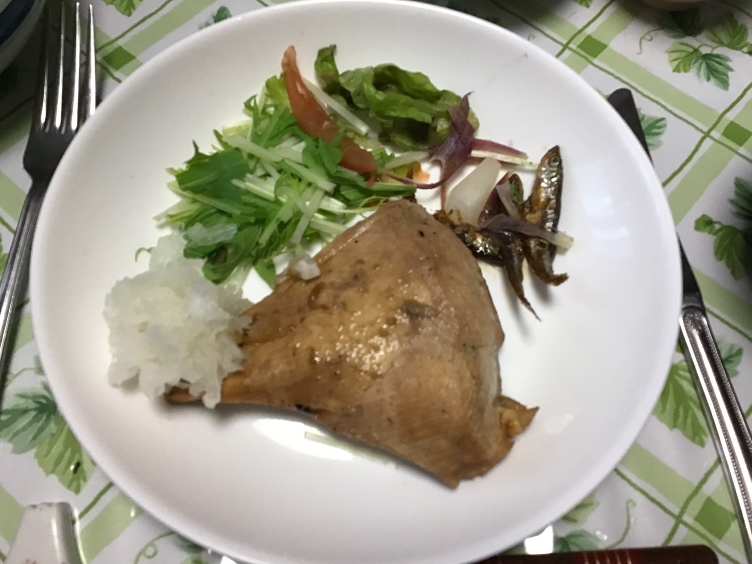 簡単下ごしらえでぷりぷり☆鶏肉の照り焼き