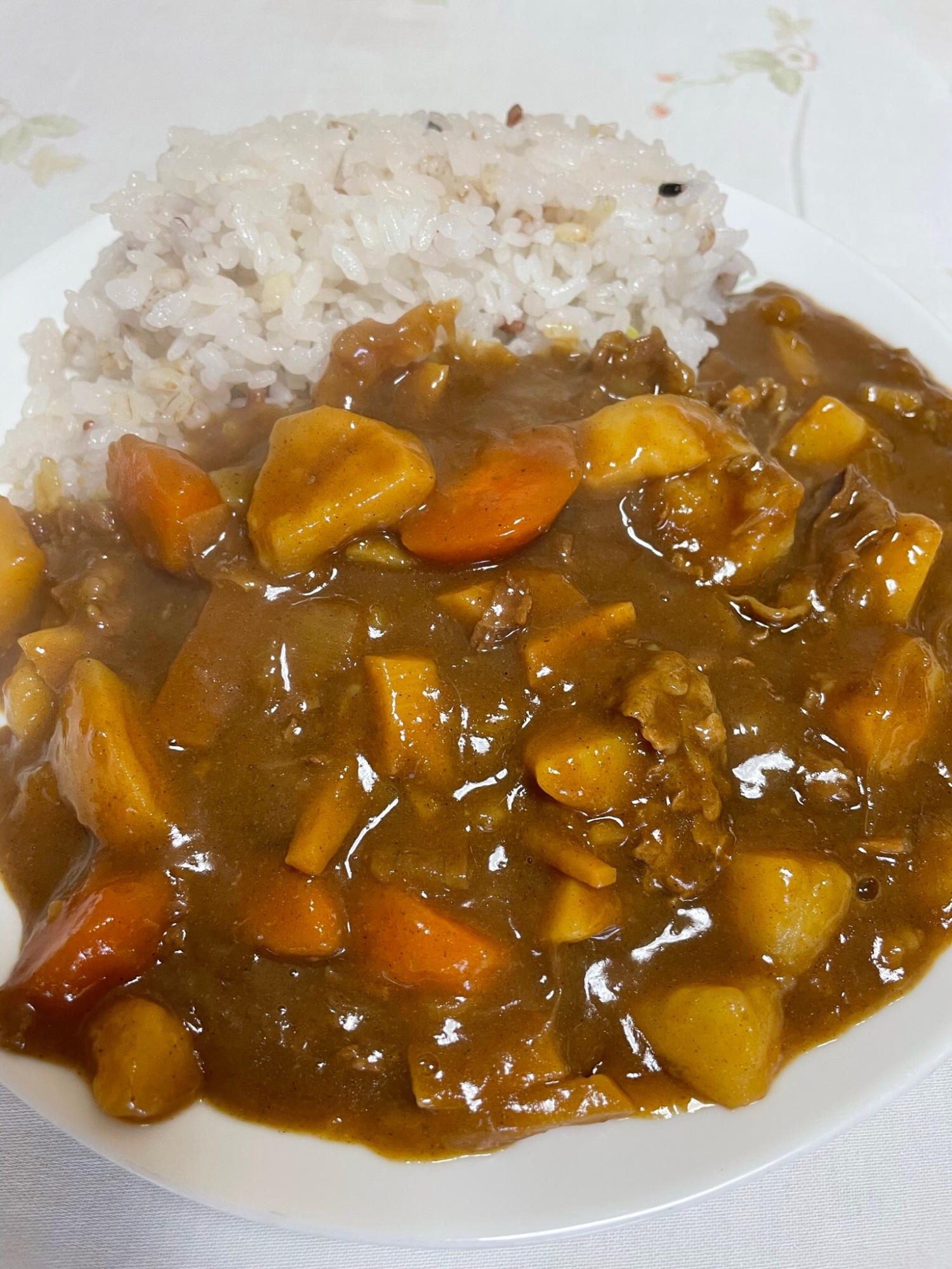 タケノコ入りカレー