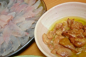 肝醤油がたまらない 新鮮カワハギのお刺身 レシピ 作り方 By さだもっち7266 楽天レシピ