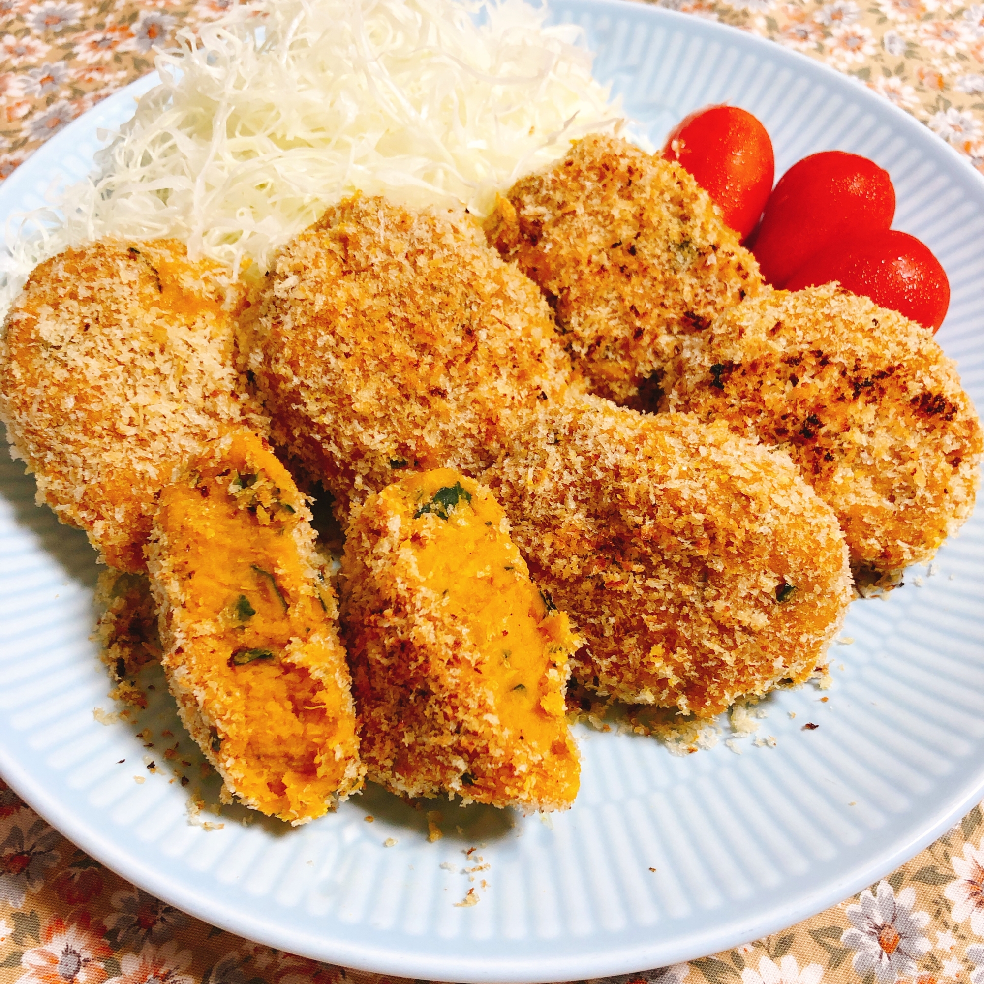 かぼちゃのカレーコロッケ