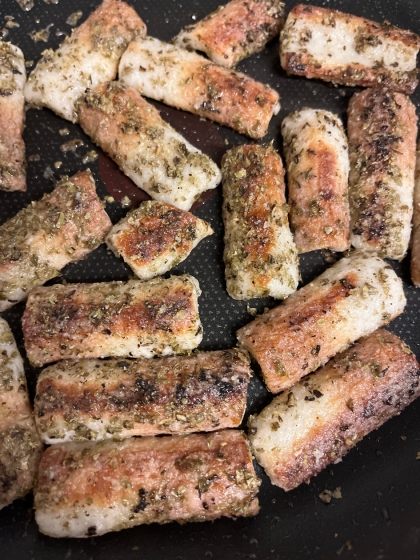 揚げないちくわの磯辺揚げ風