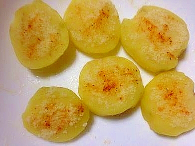 オーブントースターで粉チーズじゃが レシピ 作り方 By ぴさきのマリちゃん 楽天レシピ