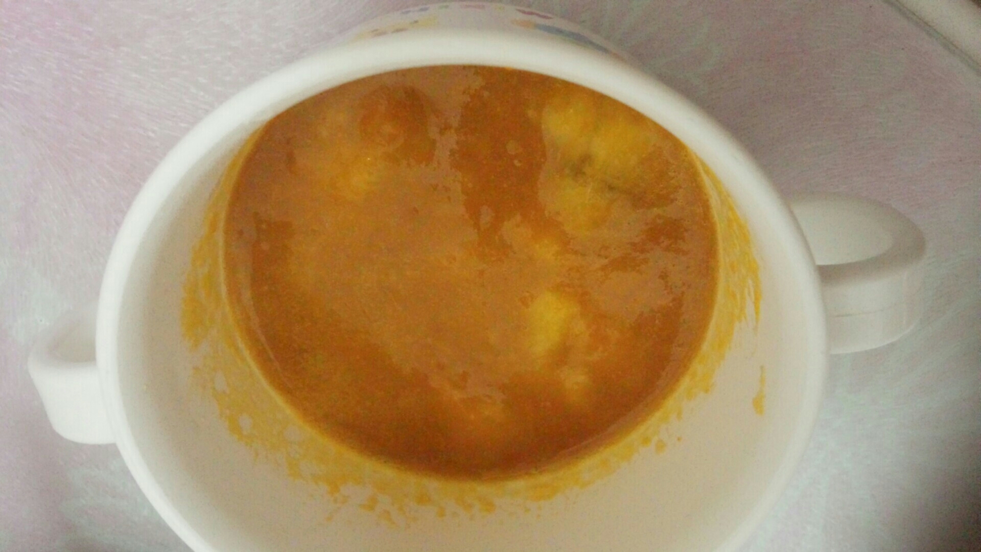 【離乳食中期】かぼちゃバナナスープ