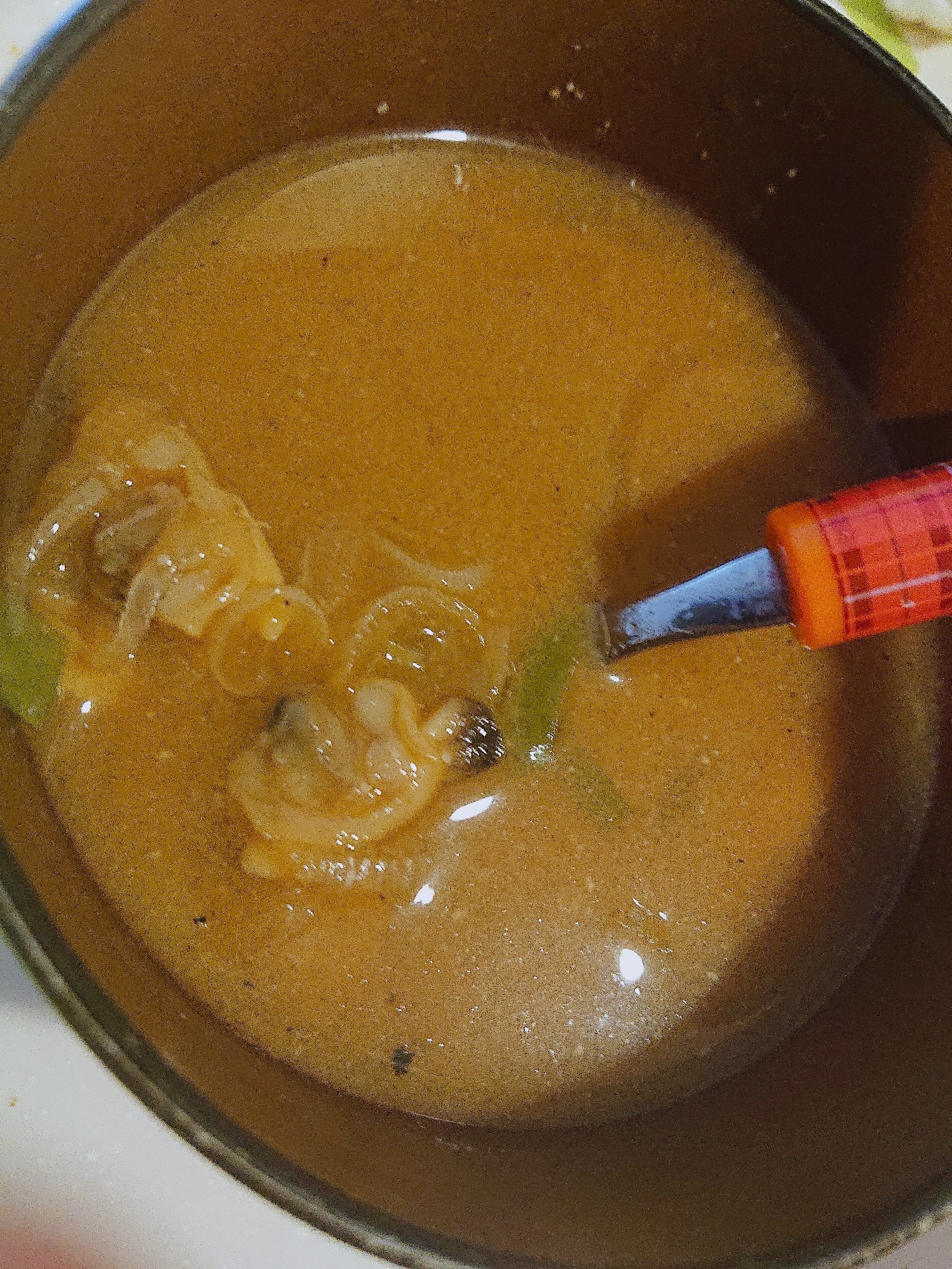 酒入りアサリのお味噌汁