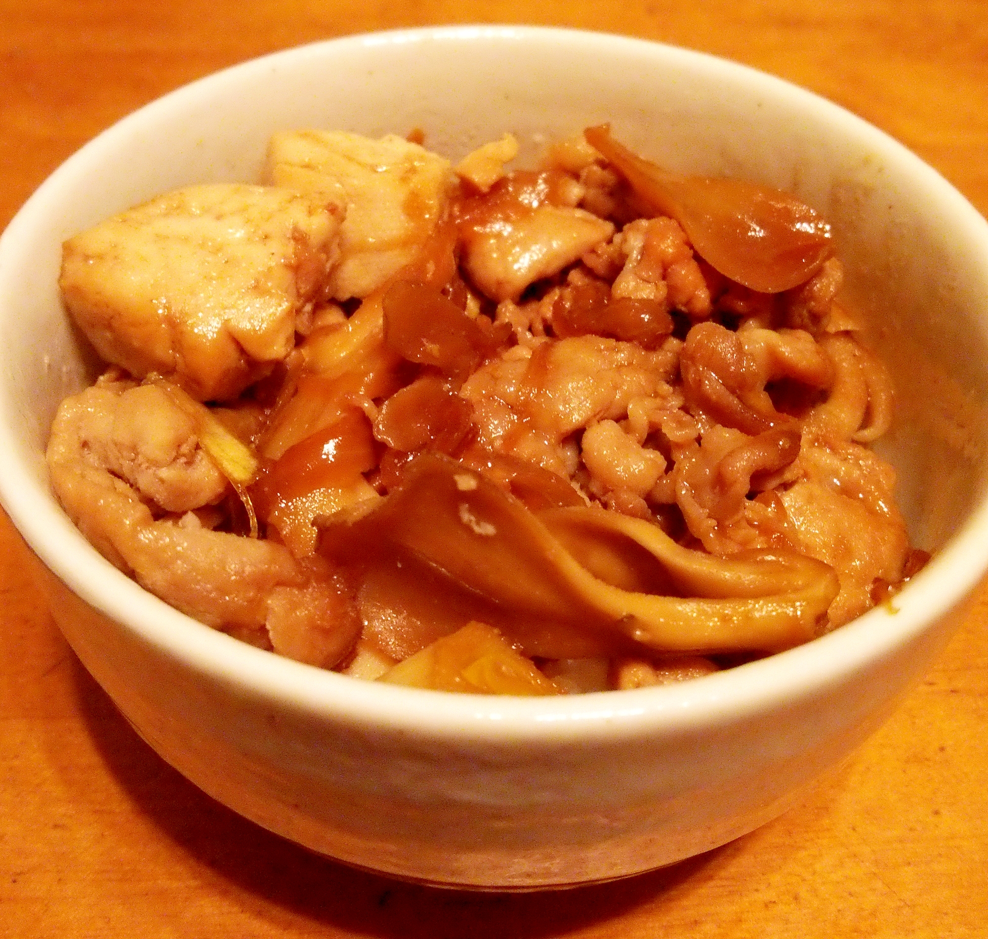 すき焼き風豚丼