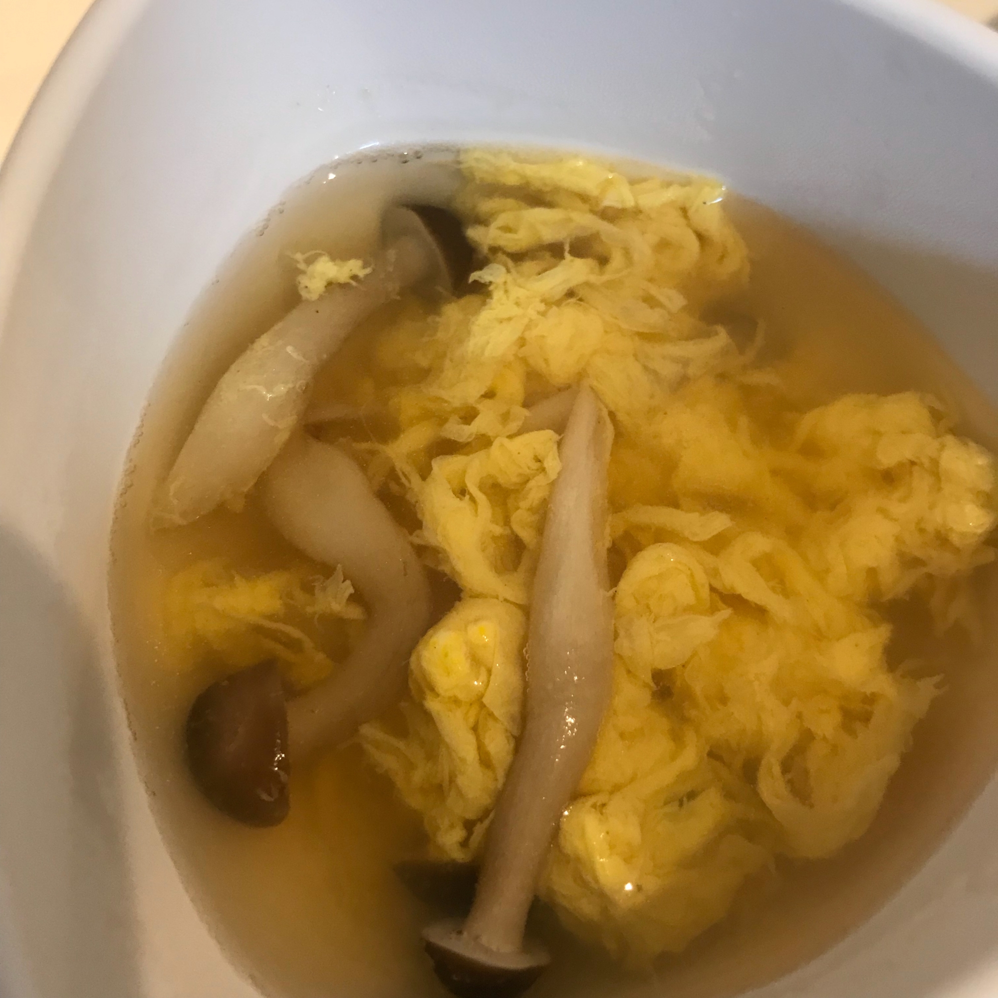 離乳食★しめじの卵スープ