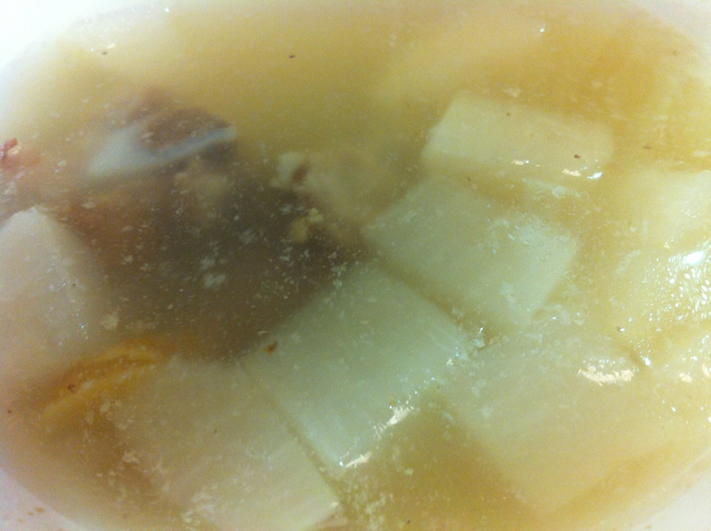 スペアリブと大根のあっさり中華スープ