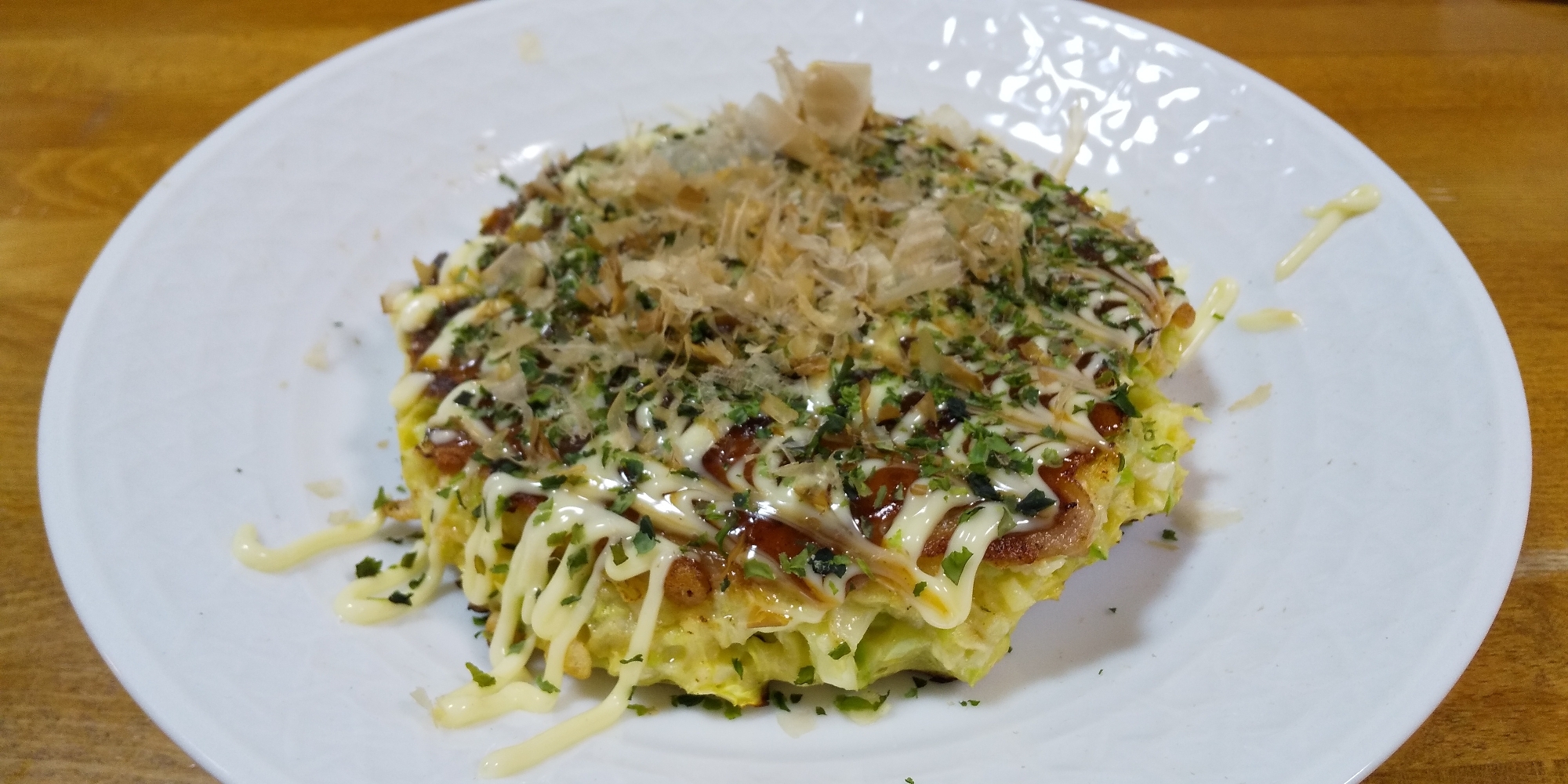 関西人が作るお好み焼き粉不要！激ウマお好み焼き