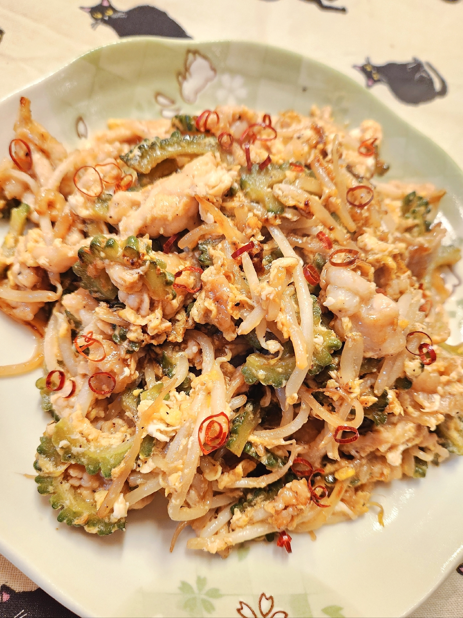 【おつまみ】焼肉のタレでゴーヤチャンプルー