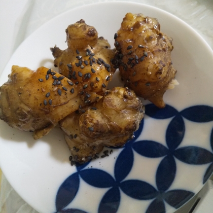 菊芋を頂いたので初めて料理しました。美味しく頂きました(^-^)♪