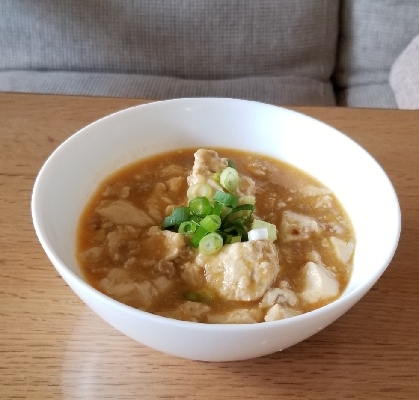 麻婆豆腐はよく作るのですが、レンジとは！！！！夏に有難いです︎☺︎︎☺︎