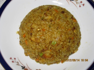 海老カレーチャーハン☆