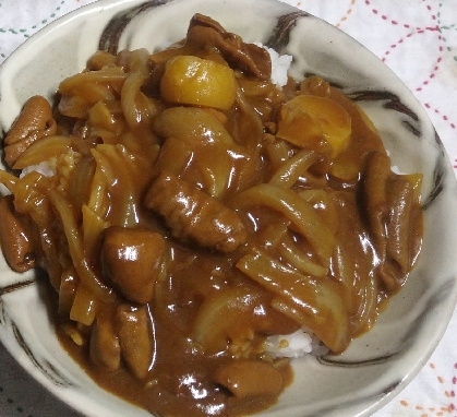 もつ煮カレー