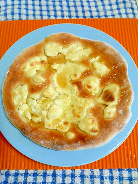 クリームチーズと蜂蜜のピザ レシピ 作り方 By テツオ63 楽天レシピ