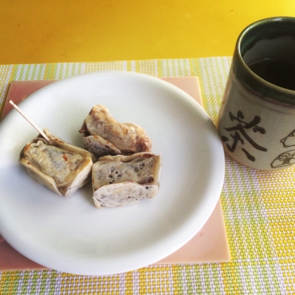 あんこがゆるくて形が崩れちゃいましたが、金鍔が手作り出来て、焼き立てが食べられるのが嬉しかったです(^^)ご馳走様でした