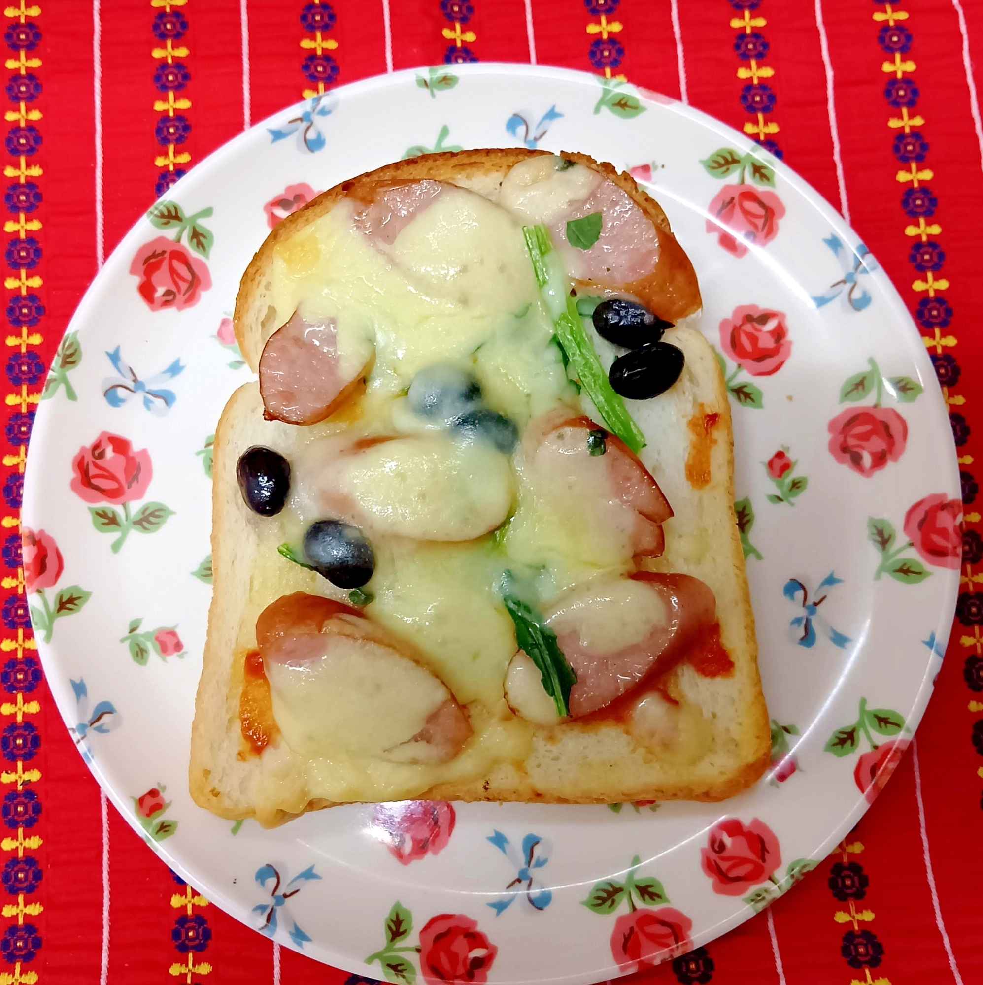 ウインナーピザトーストその6