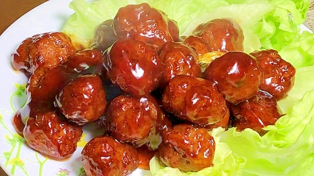 肉団子の甘酢あん プロの味の黒酢あん レシピ 作り方 By ひろしん2 楽天レシピ