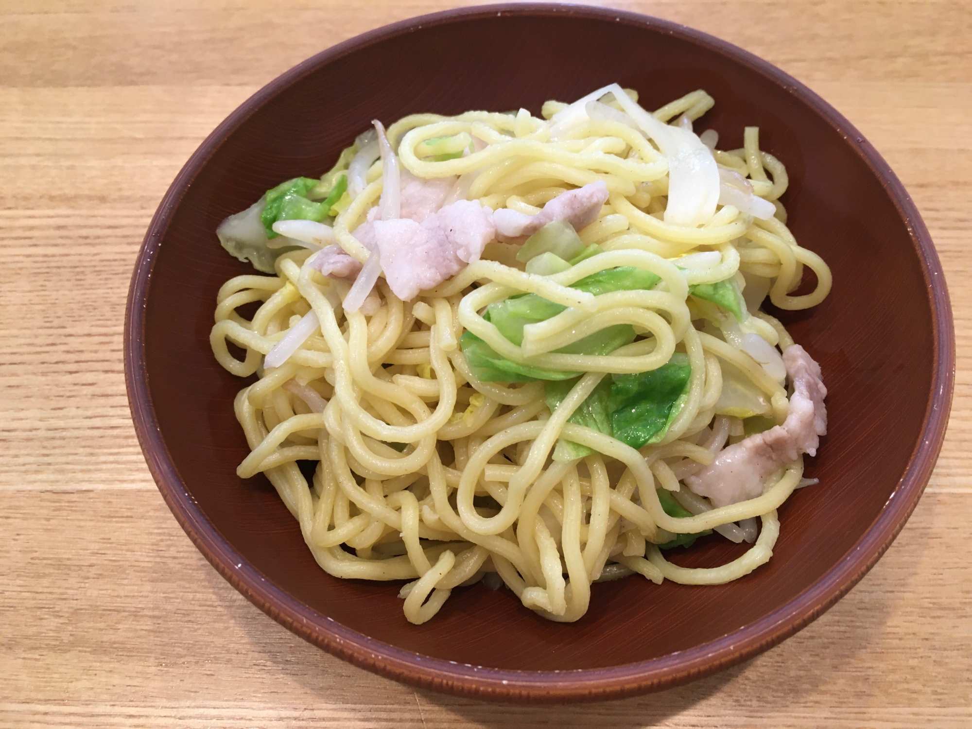 シリコンスチーマーで簡単☆塩焼きそば