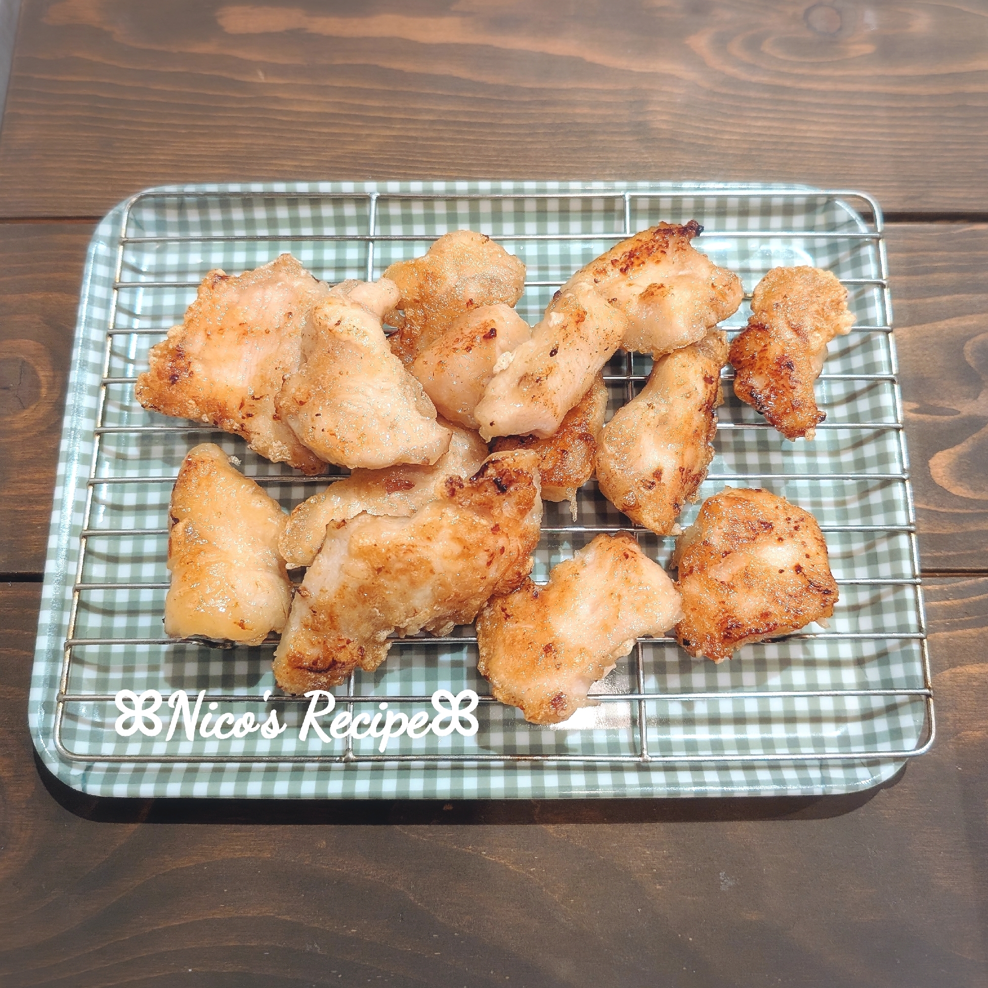 生姜焼きのタレで作る唐揚げ