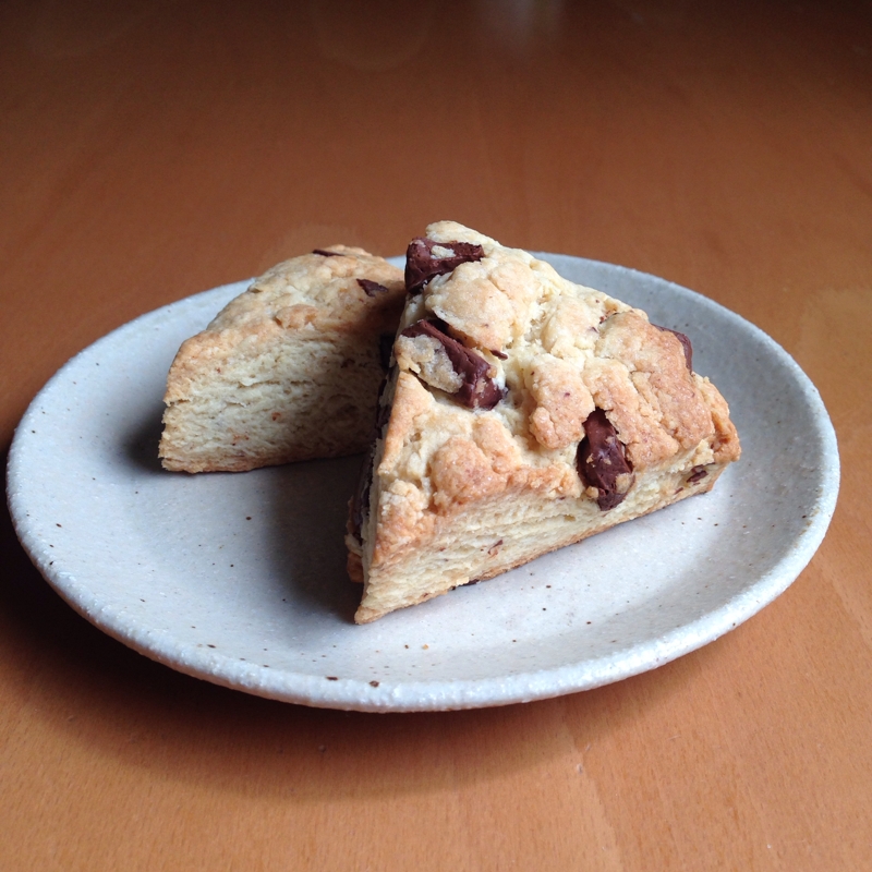 ホットケーキミックスで♪チョコスコーン