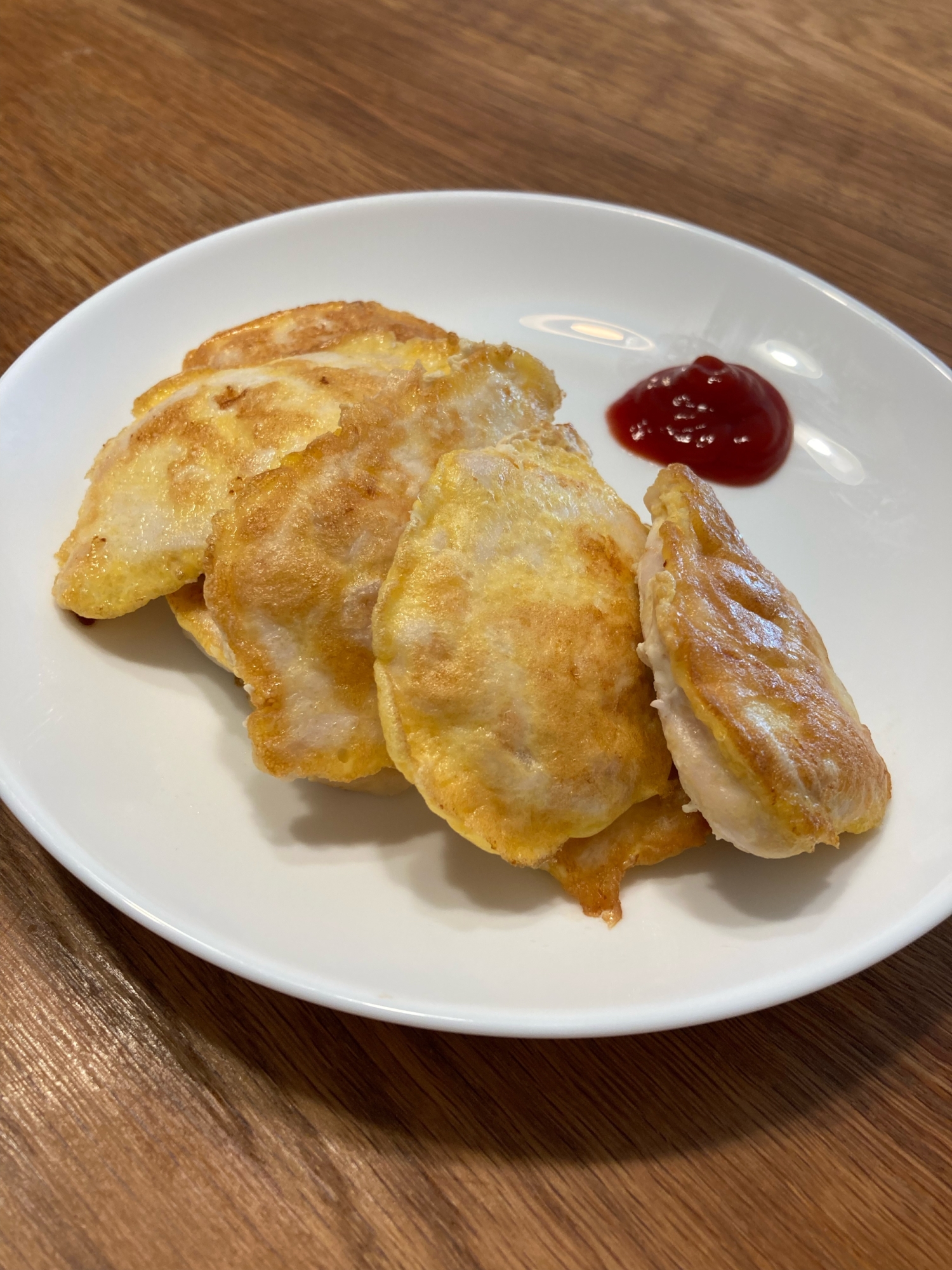 鶏胸肉でチキンピカタ