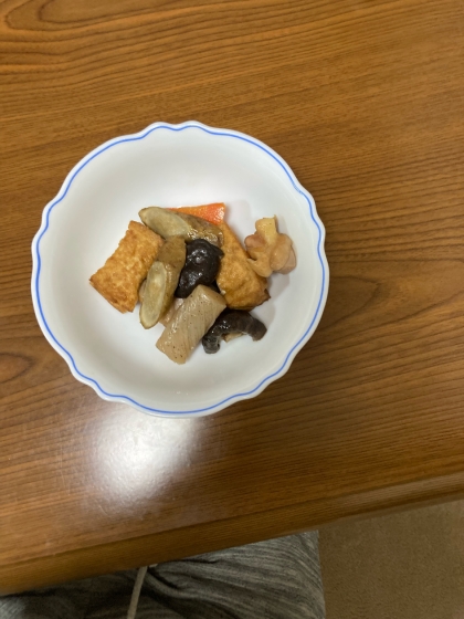 分量簡単♪めんつゆで作る筑前煮 (うま煮)