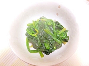 青菜の和風塩麹炒め