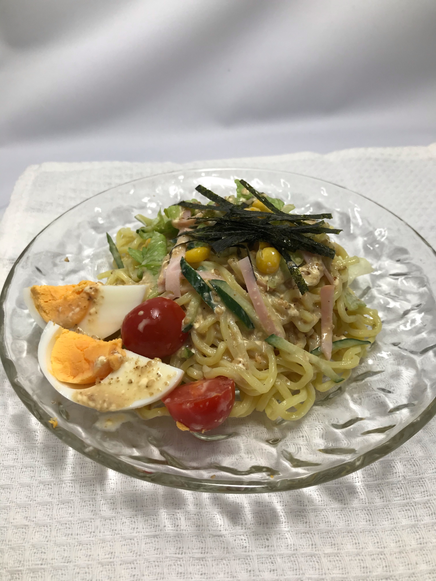 麺なら何でも合う タレが美味しいゴマラーメンサラダ レシピ 作り方 By Coco I 楽天レシピ