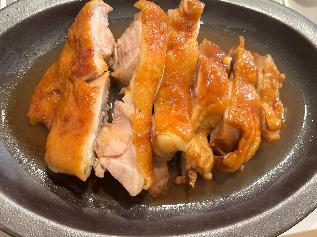 鶏肉のさっぱり照り煮＾＾生姜もりもり