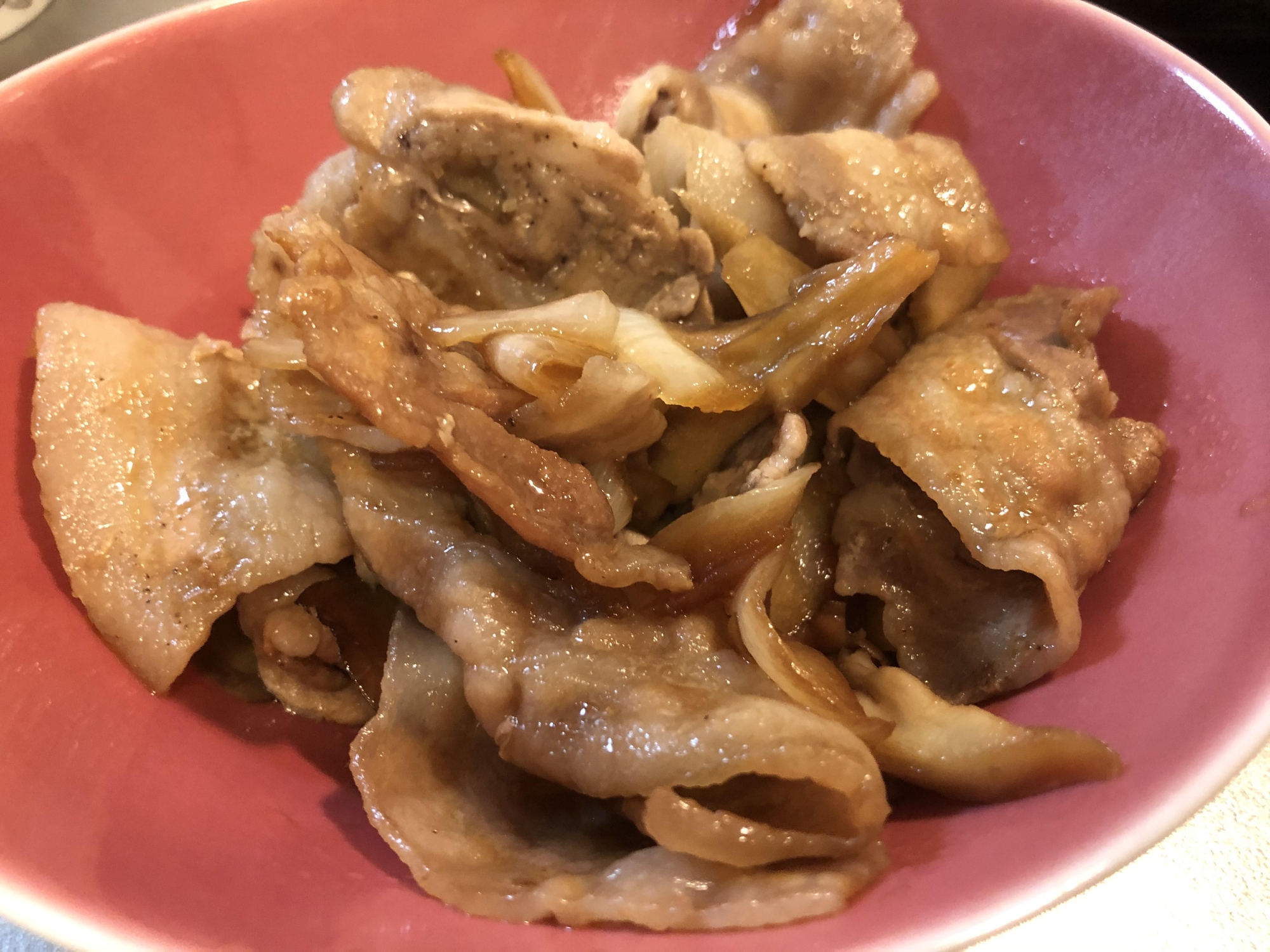 【簡単レシピ】うなぎのタレ　豚丼風味