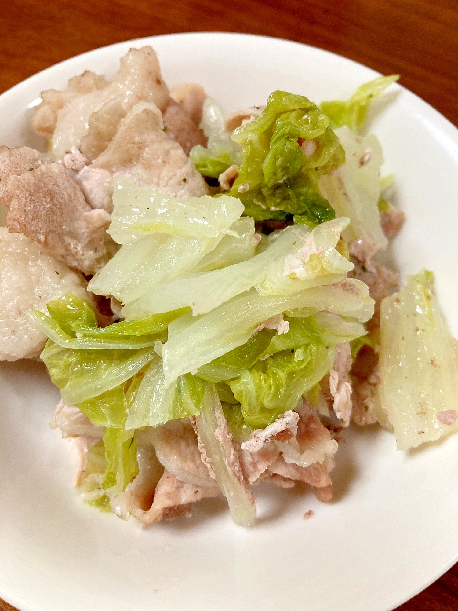 白菜と豚肉の蒸し焼き鍋