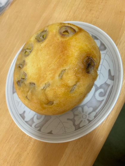 炊飯器とホットケーキミックスで豆乳とバナナのケーキ