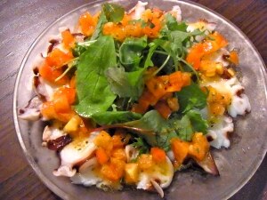 生タコのサラダ風カルパッチョ レシピ 作り方 By Naokoji0912 楽天レシピ