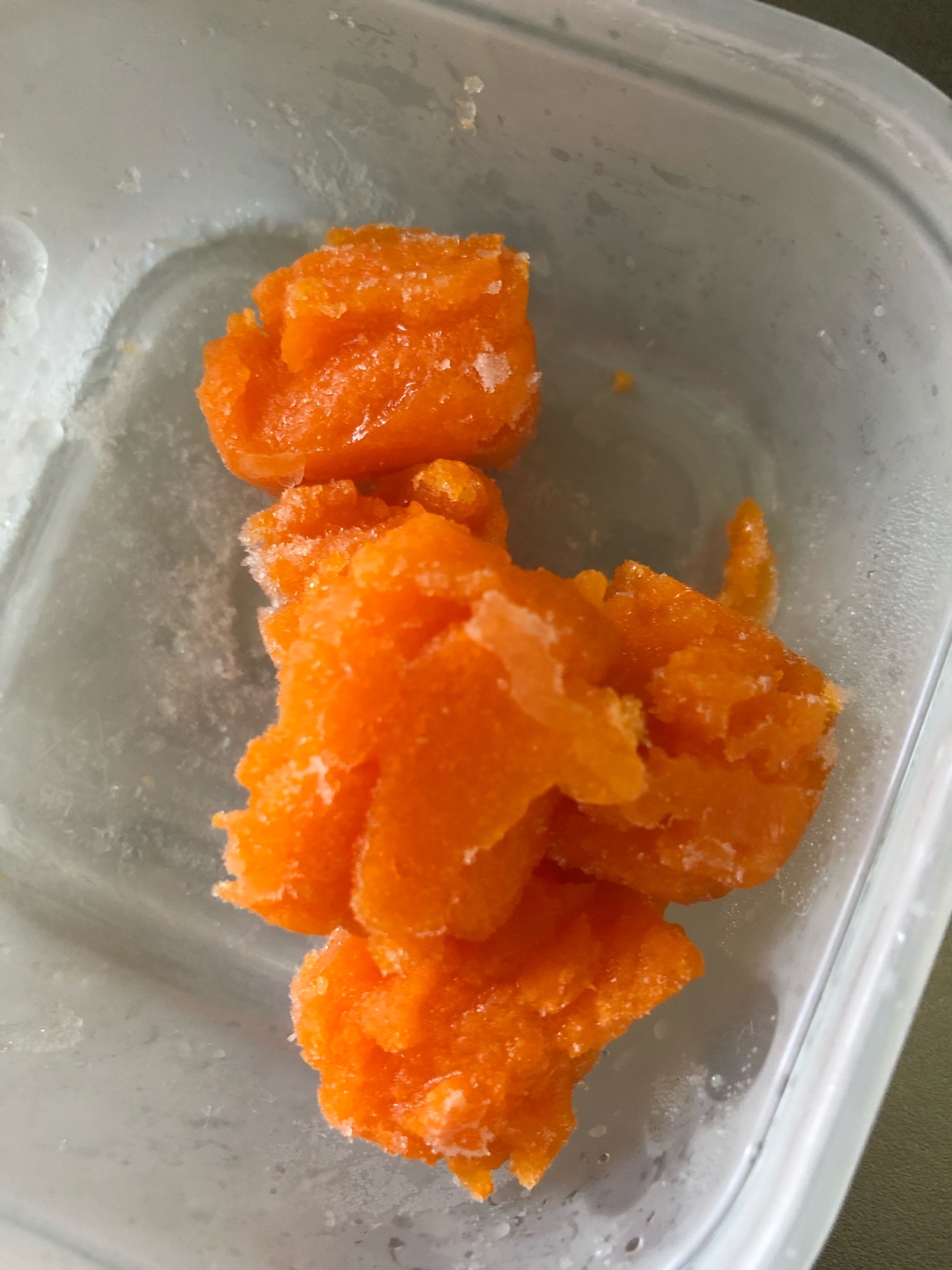 離乳食 レンジで人参ペースト レシピ 作り方 By ゆまり 楽天レシピ