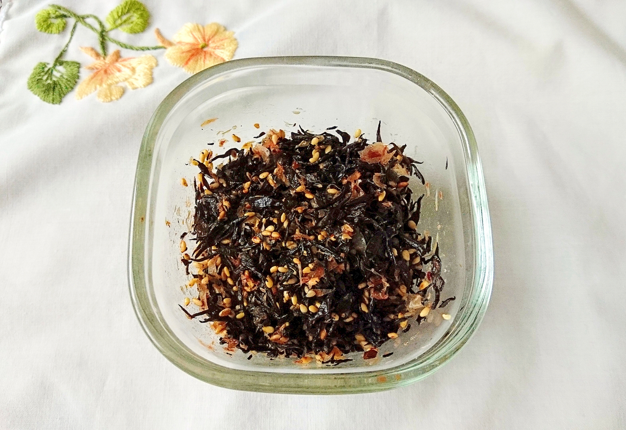 常備菜に*ひじきとおかかのふりかけ