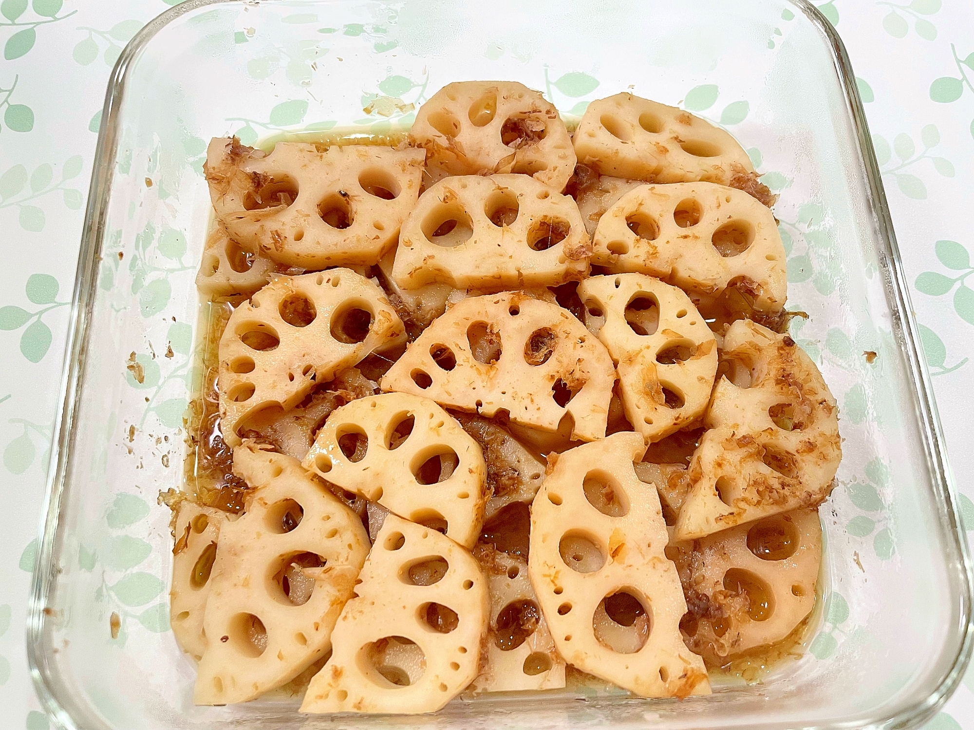 ソテーパンで作る☆れんこんのおかか煮