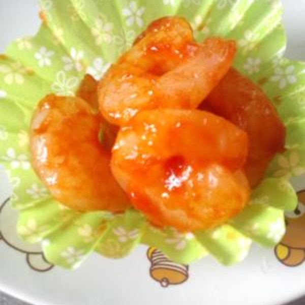 お弁当に 簡単エビチリ風 レシピ 作り方 By まい523 楽天レシピ お弁当に 簡単エビチリ風 レシピ 作り方 By まい523 楽天レシピ