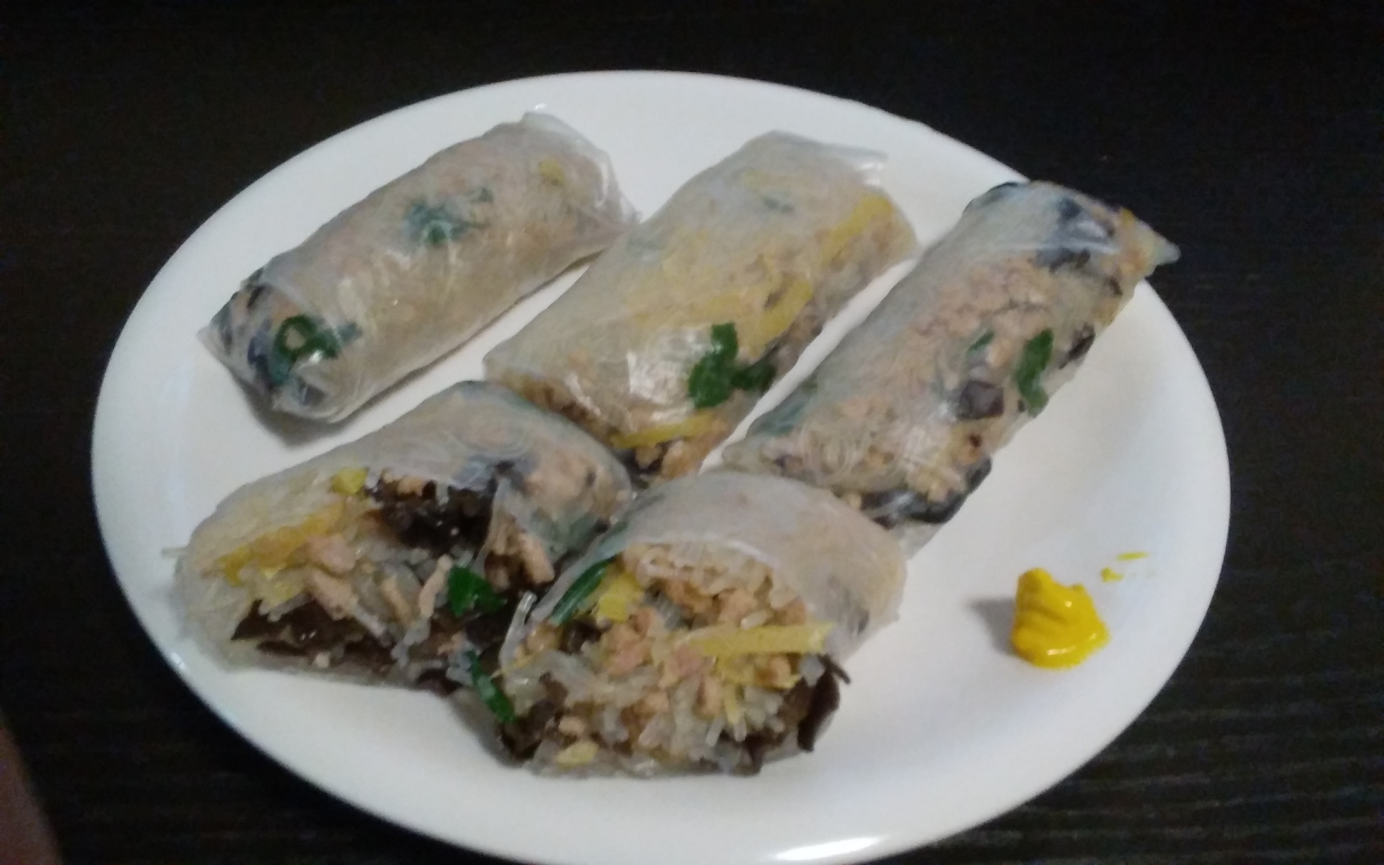 揚げずに❗ライスペーパーで春巻き