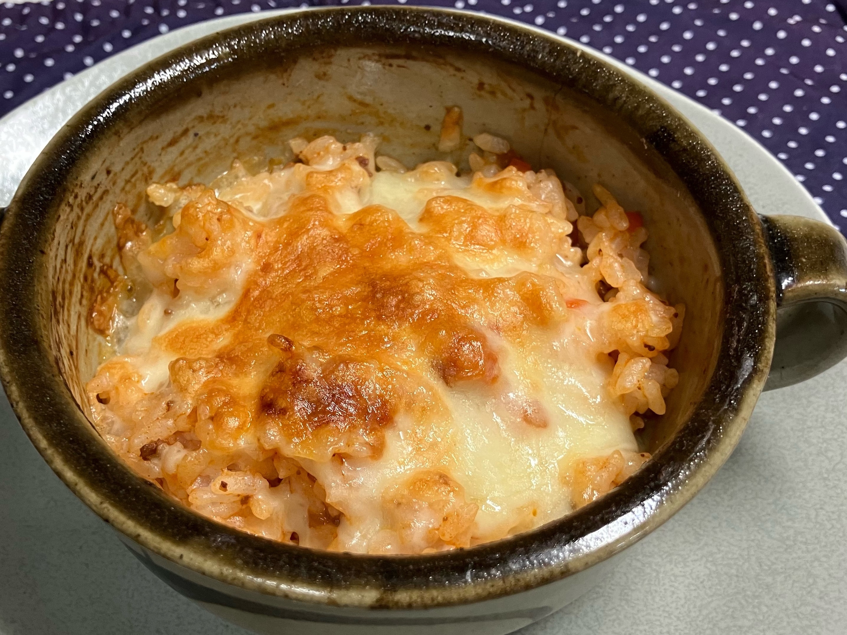 材料3つ❤️市販のソースとチーズで簡単ミートドリア レシピ・作り方